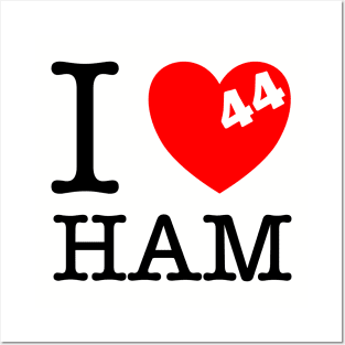 I Love HAM Posters and Art